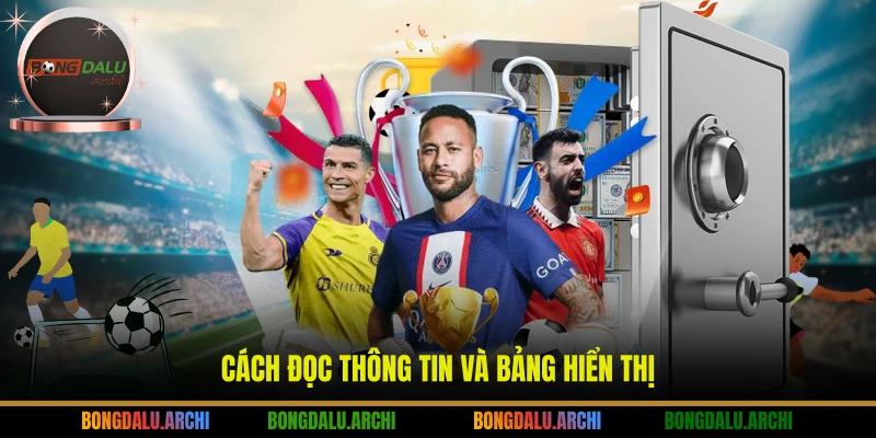 Cách đọc thông tin và bảng hiển thị