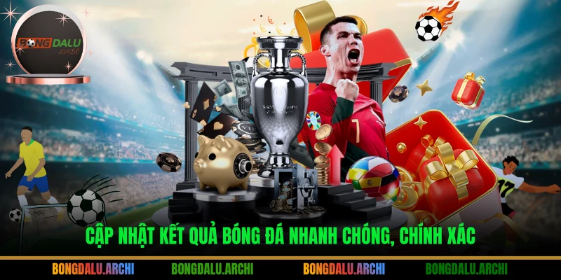 Website cập nhật kết quả bóng đá nhanh chóng, chính xác theo từng giây