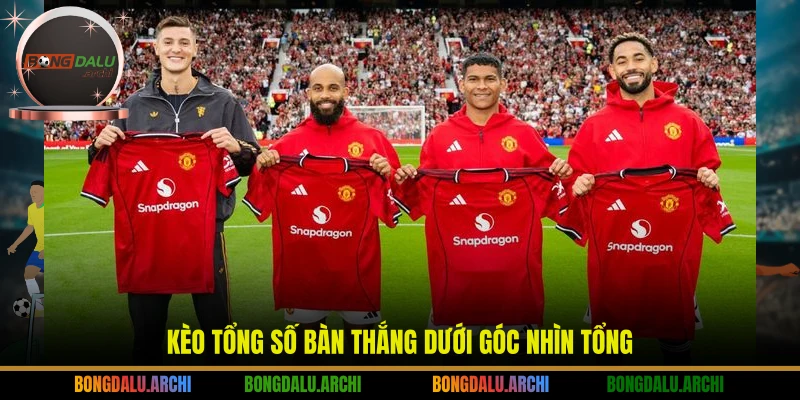 Kèo tổng số bàn thắng dưới góc nhìn tổng